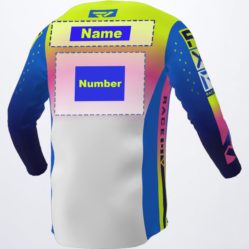 Chargez l'image dans la visionneuse de la galerie, Blue/Hi Vis/Pink Custom Podium Pro Jersey
