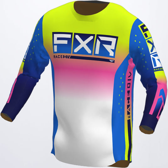 Blue/Hi Vis/Pink Custom Podium Pro Jersey