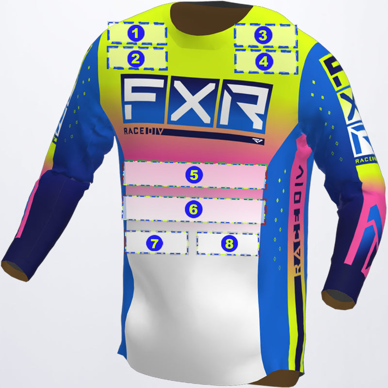 Chargez l'image dans la visionneuse de la galerie, Blue/Hi Vis/Pink Custom Podium Pro Jersey
