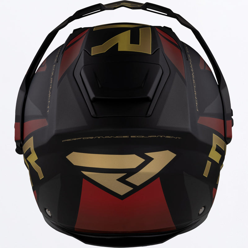 Chargez l'image dans la visionneuse de la galerie, MaverickX_Helmet_BlackGoldRust_210623-_0862_back
