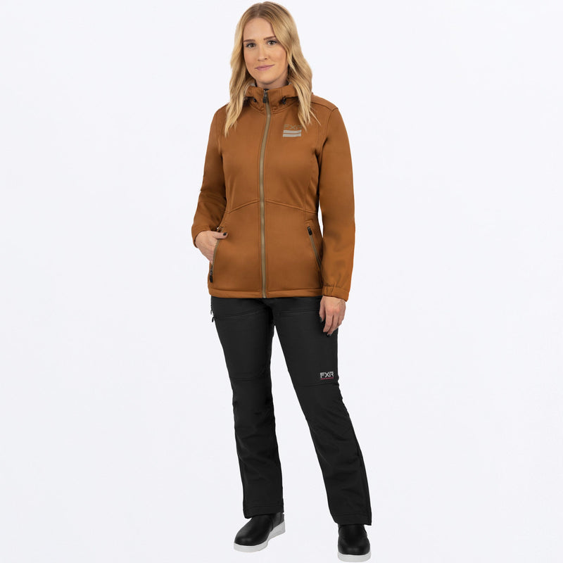 Chargez l'image dans la visionneuse de la galerie, Ridge_Softshell_Hoodie_W_CopperCanvas_232200-_1915_frontFull
