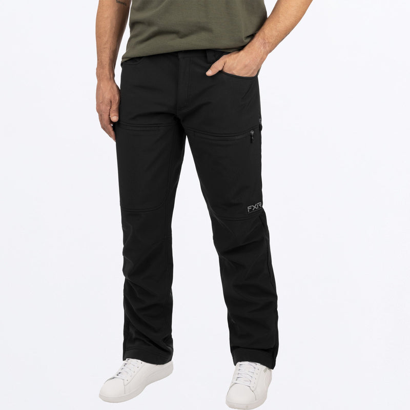 Chargez l'image dans la visionneuse de la galerie, Altitude_SoftshellPant_M_Black_230913-_1000_front
