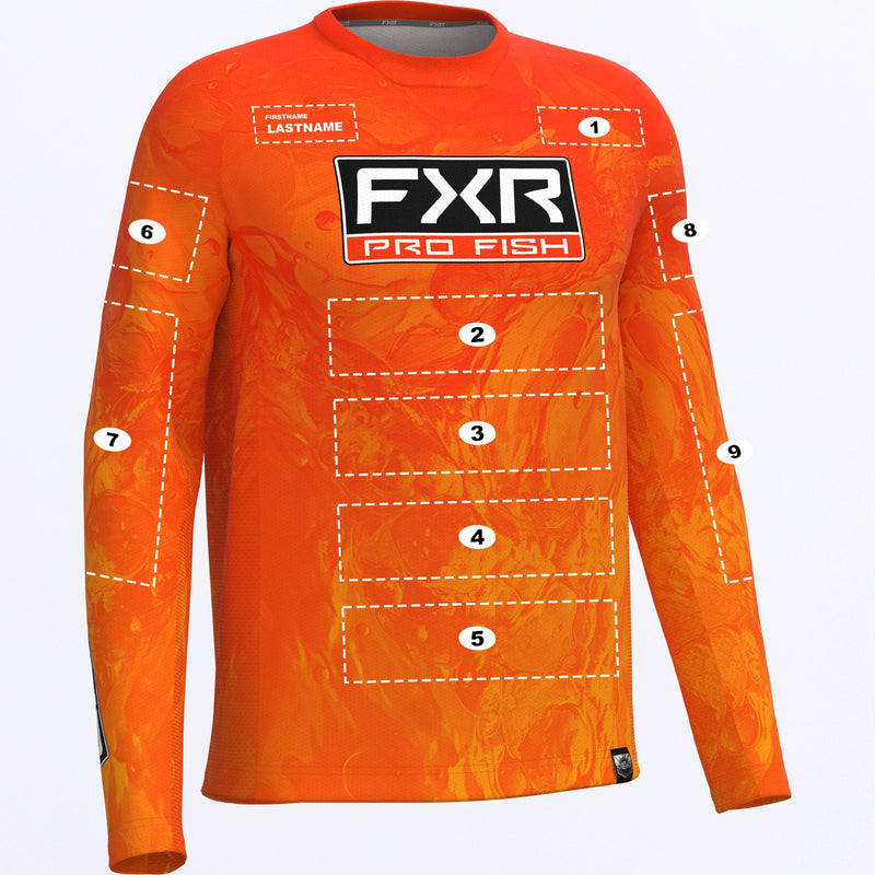 Chargez l'image dans la visionneuse de la galerie, MCustomDerbyUndertowAirUPF_Longsleeve_Orange_SKU_262051-_3000_Front
