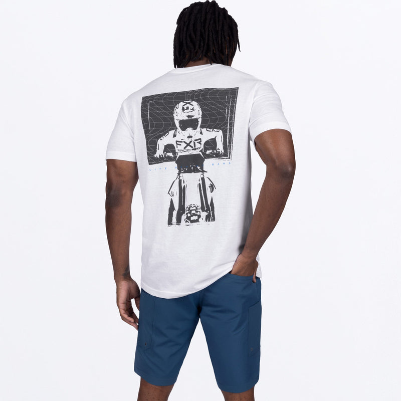 Chargez l'image dans la visionneuse de la galerie, BehindBarsPremium_TShirt_M_WhiteAsphalt_252073-_0108_side
