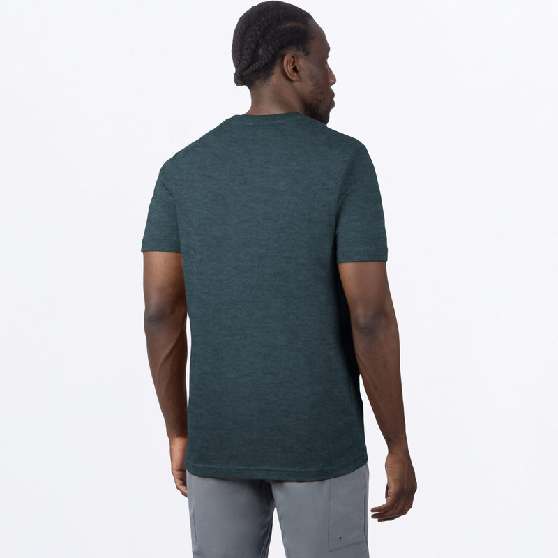 Chargez l'image dans la visionneuse de la galerie, Broadcast_Prem_Shirt_M_DarkSteelHeatherLTSteel_241311_0303_back
