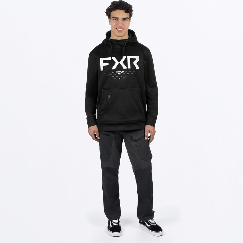 Chargez l'image dans la visionneuse de la galerie, Helium_Tech_POHoodie_M_BlackWhite_241102-_1001_fullbody
