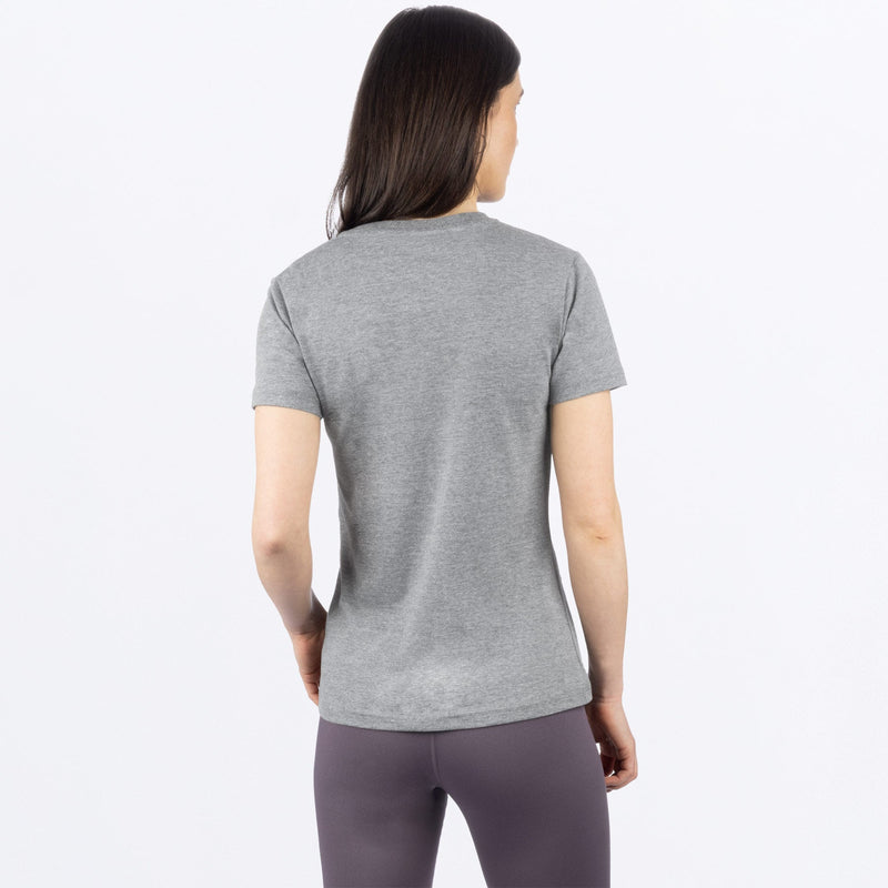 Chargez l'image dans la visionneuse de la galerie, HeliumPrem_TShirt_W_GreyHeatherMutedGrape_241414-_0784_Back
