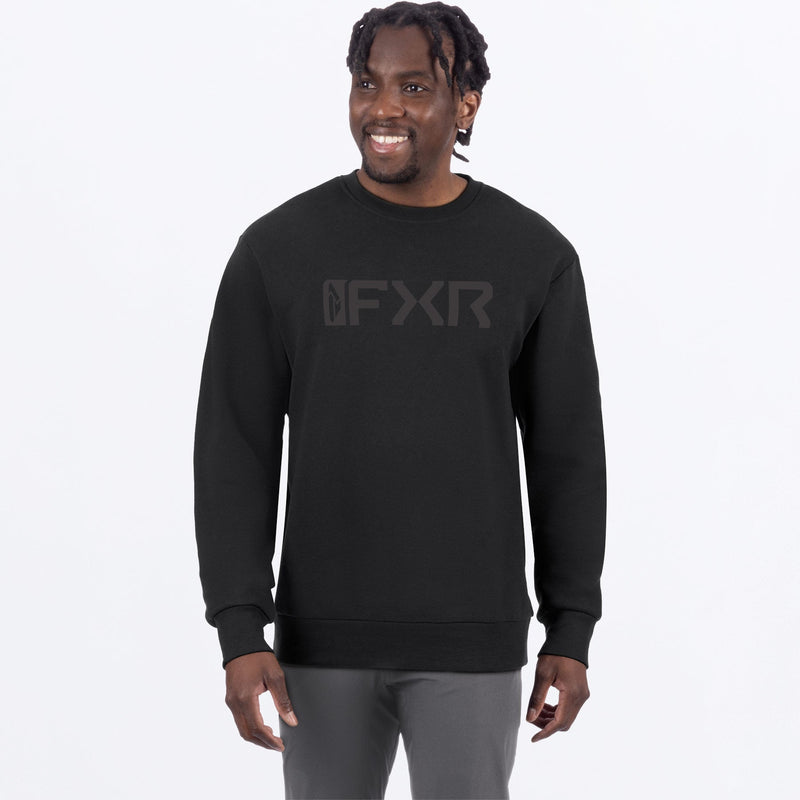 Chargez l'image dans la visionneuse de la galerie, MMiteredCottonCrewneck_Sweatshirt_BlackOps_SKU_271167-_1010_Front
