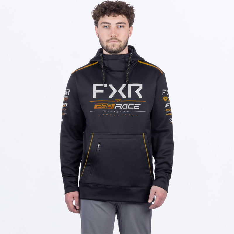 Chargez l'image dans la visionneuse de la galerie, MRaceDivTechPO_Hoodie_BlackKash_SKU_252036-_1062_Front
