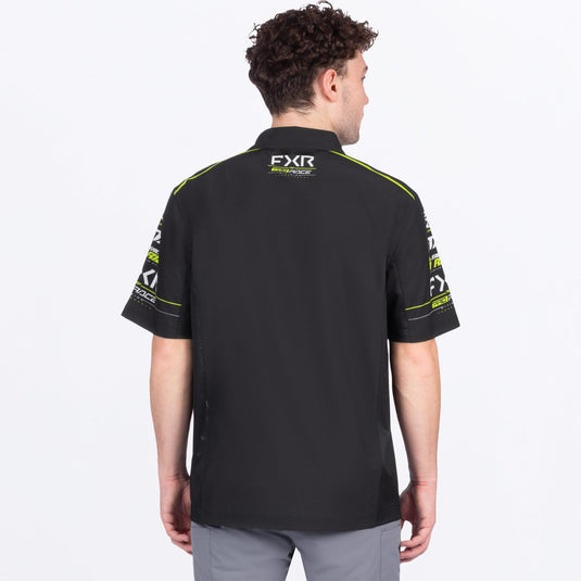 MRaceDivPerformanceUPFPolo_Shirt_BlackHiVis_SKU_252010-_1065_Extra