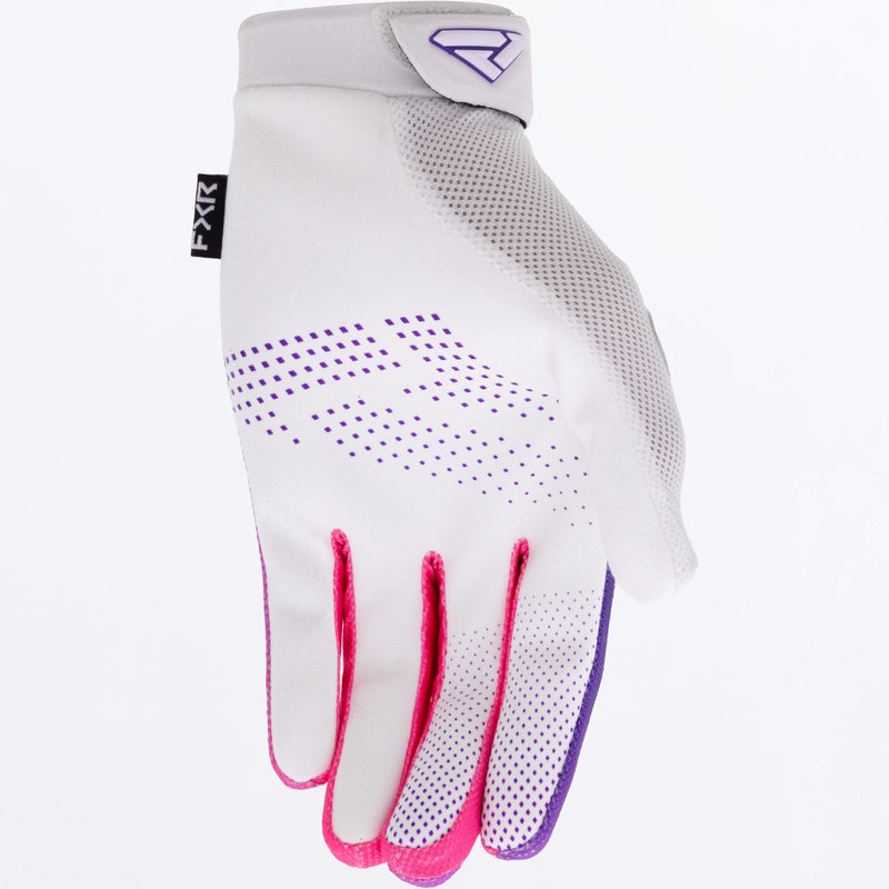 Chargez l'image dans la visionneuse de la galerie, YTH-Reflex_MXGlove_PinkPurpleWhite_253405-_9580_back
