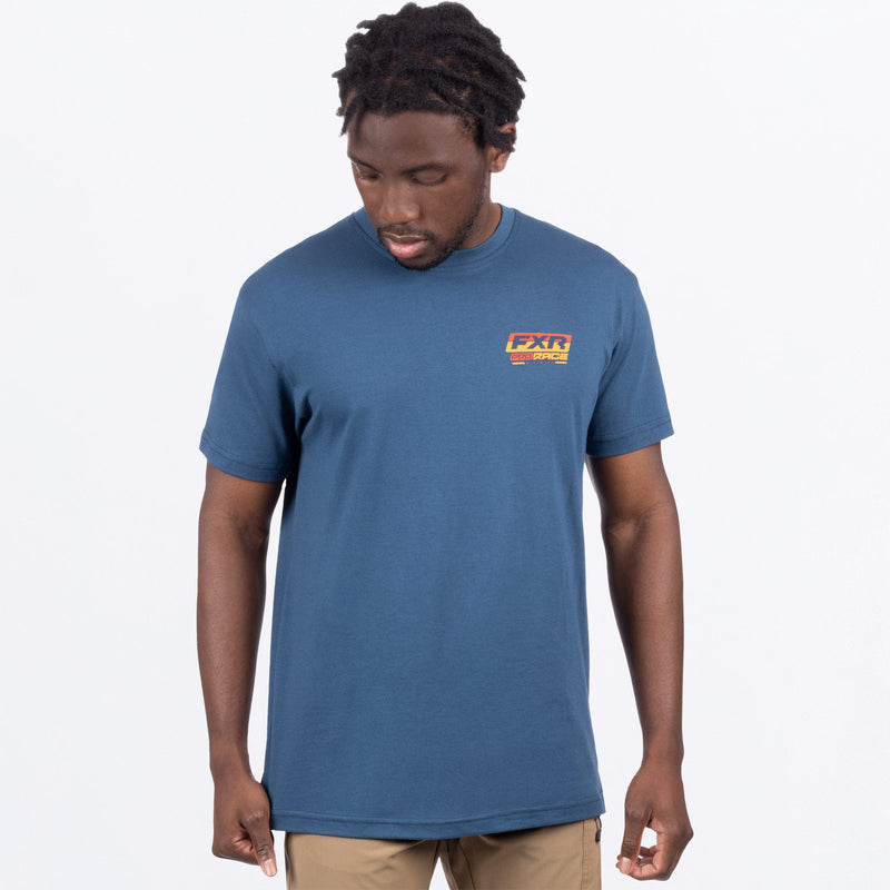Chargez l'image dans la visionneuse de la galerie, RaceDiv_PremiumTShirt_M_DarkSteelTangerine_242066-_0335_Detail
