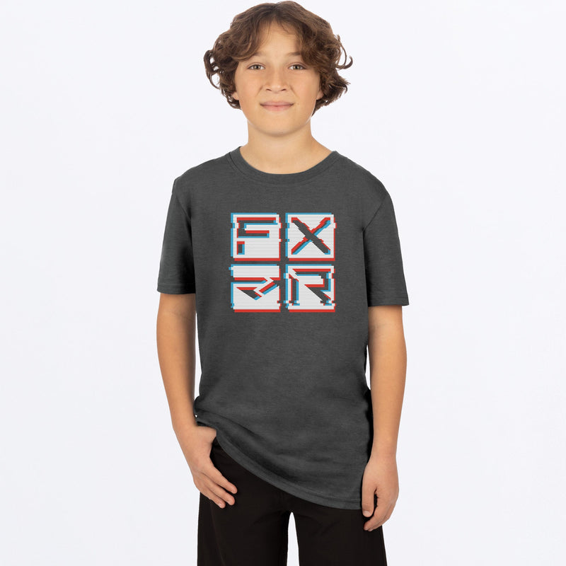 Chargez l'image dans la visionneuse de la galerie, Broadcast_Premium_TShirt_Y_CharheatherWhite_232285_0601_front
