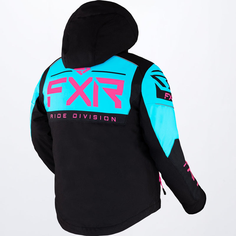Chargez l'image dans la visionneuse de la galerie, Helium_Jacket_Y_BlackSkyBlueElecPink_220402-_1053_back

