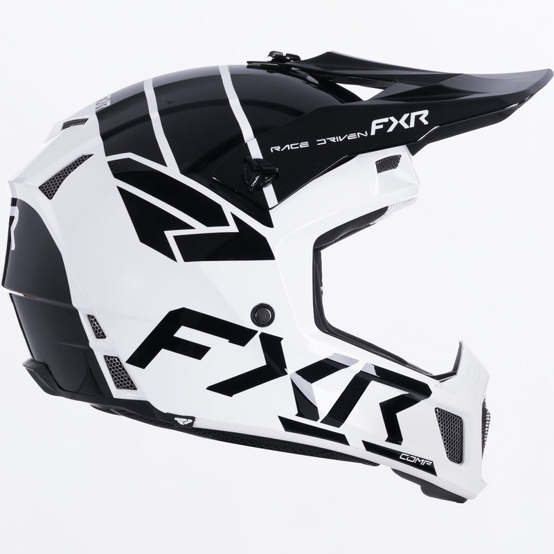 Chargez l'image dans la visionneuse de la galerie, ClutchCompMX_Helmet_WhiteBlack_SKU_260621-_0110_Extra2

