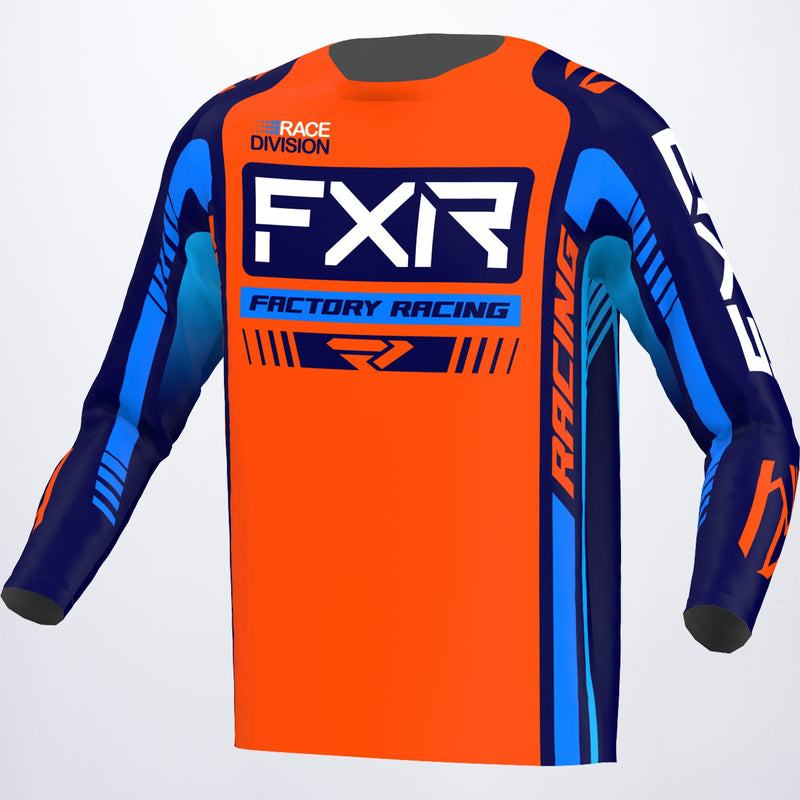 Chargez l'image dans la visionneuse de la galerie, ClutchPro_MXJersey_OrangeNavy_233327-_3045_front
