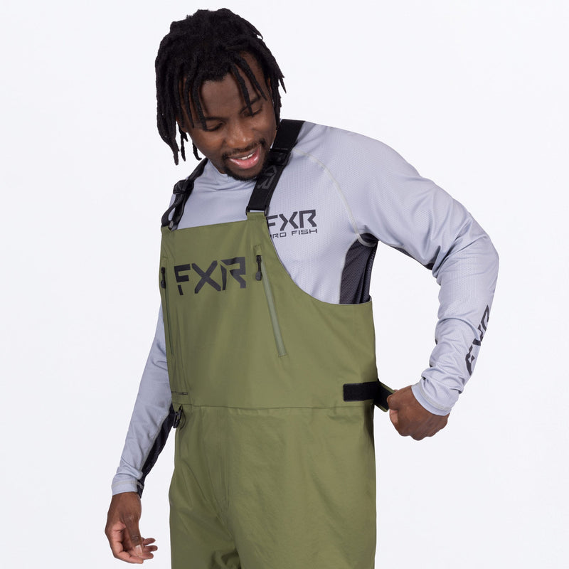 Chargez l'image dans la visionneuse de la galerie, MAdventureLiteTri-LaminateBib_Pant_Moss_SKU_242100-_7900_Extra2
