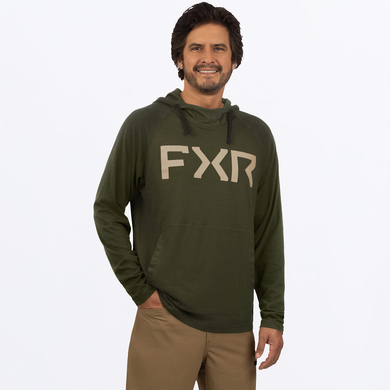 Chargez l'image dans la visionneuse de la galerie, Trainer_Premium_Lite_PO_Hoodie_M_ArmyStone_232051_7517_Front
