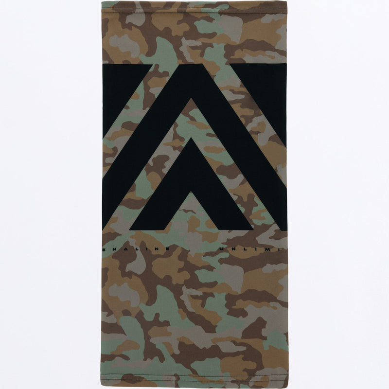 Chargez l'image dans la visionneuse de la galerie, Adrenaline_Lite_NeckGaiter_EarthCamoBlack_248370-_7610_front
