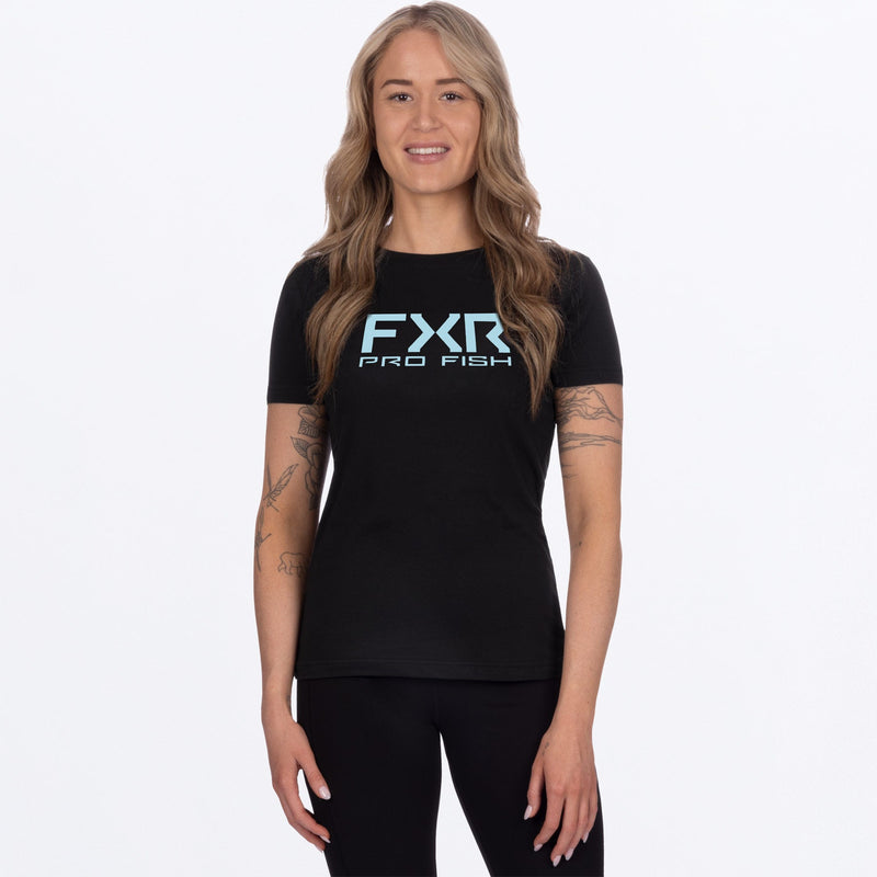 Chargez l'image dans la visionneuse de la galerie, WProFishPrem_TShirt_BlackMauiBlue_SKU_261405-_1043_Front
