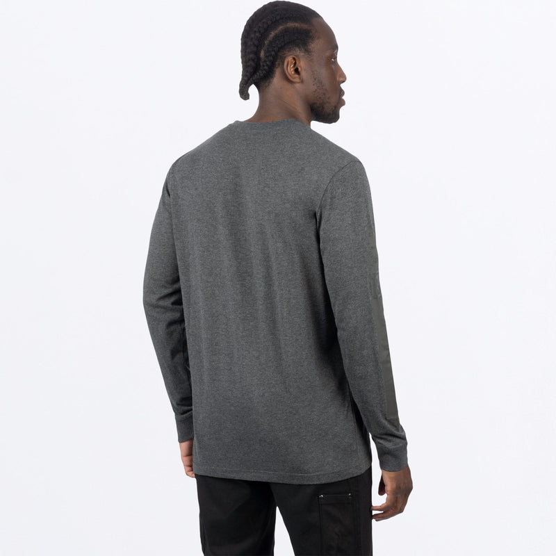 Chargez l'image dans la visionneuse de la galerie, MWorkPocketPremium_Longsleeve_GreyHeather_SKU_231301_0600_Extra**hover**
