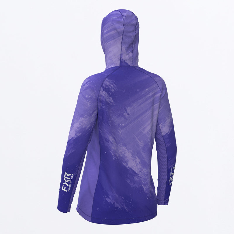 Chargez l'image dans la visionneuse de la galerie, DerbySwellAirUPF_PO_Hoodie_W_Amethyst_252261-_8400_back3D

