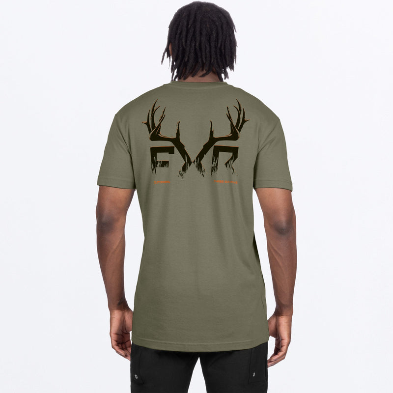 Chargez l'image dans la visionneuse de la galerie, MAntlerPremium_T-Shirt_MossBlack_SKU_261311-_7910_Extra**hover**

