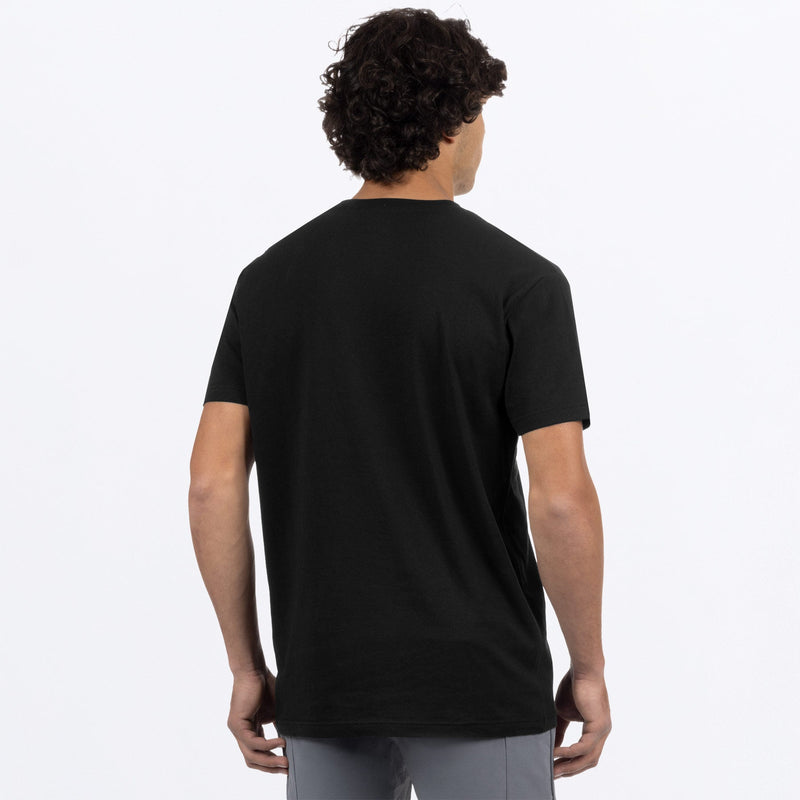 Chargez l'image dans la visionneuse de la galerie, Emblem_Prem_Shirt_M_BlackSplatter_251311_1095_back
