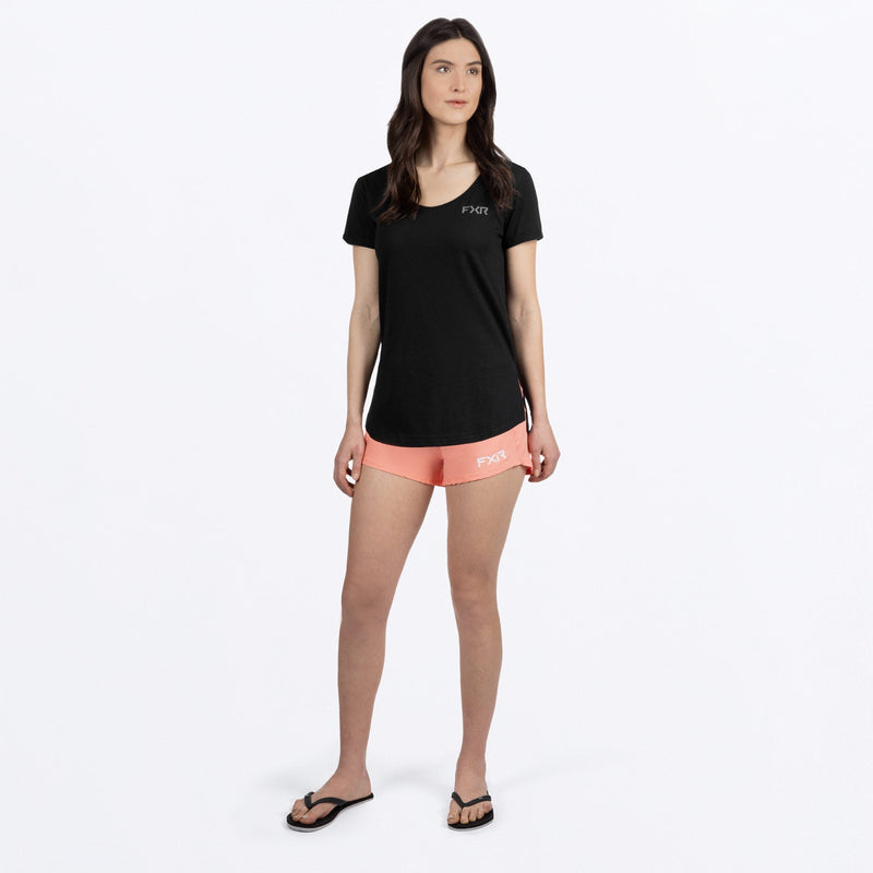 Chargez l'image dans la visionneuse de la galerie, Lotus_TShirt_W_Black_242255-_1000_FrontFULL
