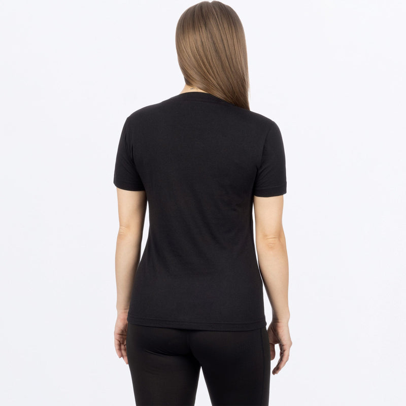 Chargez l'image dans la visionneuse de la galerie, RaceDivPrem_TShirt_W_BlackMutedGrape_241415-_1084_back
