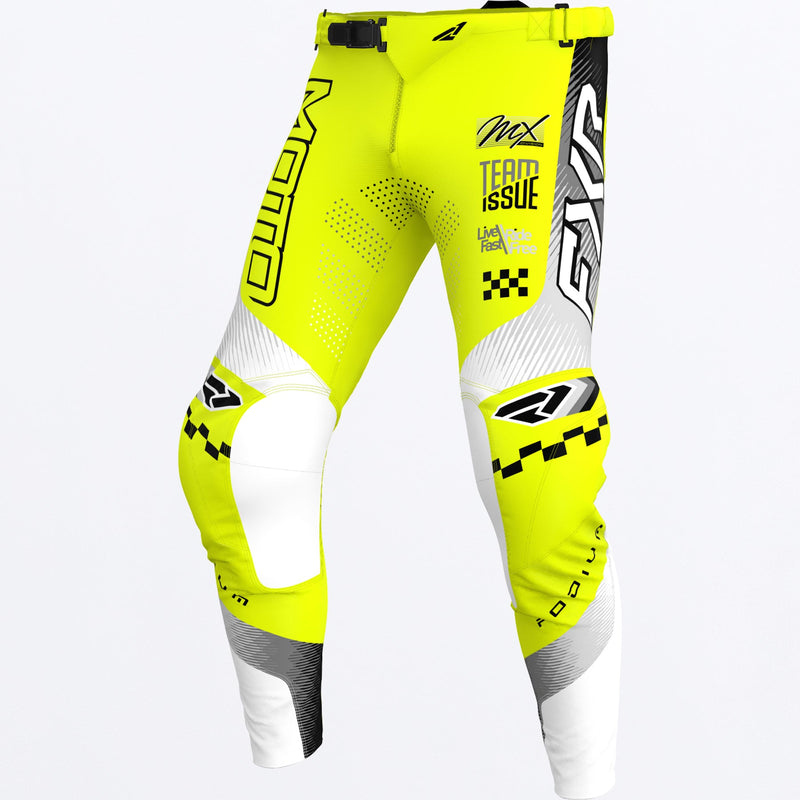 Chargez l'image dans la visionneuse de la galerie, YthPodiumMX_Pant_HiVisBlackGrey_SKU_263354-_6510_Front
