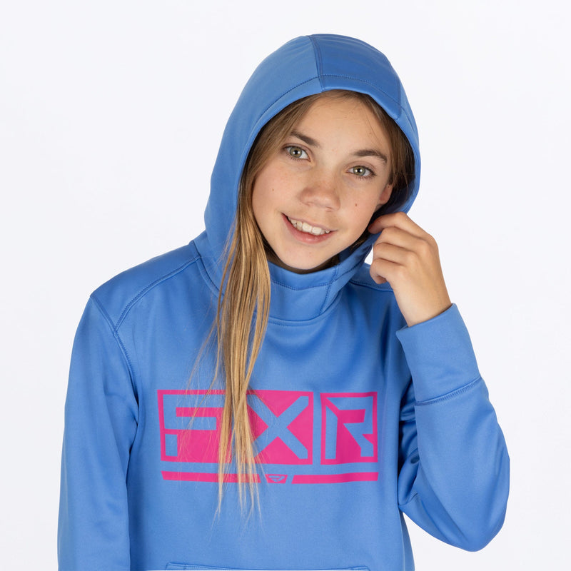 Chargez l'image dans la visionneuse de la galerie, PodiumTechPO_Hoodie_Y_TranquilBlueRazz_241501-_4028_side
