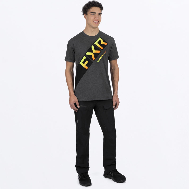 Chargez l'image dans la visionneuse de la galerie, CX_Prem_Shirt_M_CharHeatherInferno_241317_0626_frontFULL
