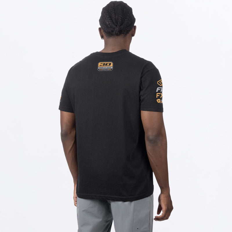 Chargez l'image dans la visionneuse de la galerie, MRaceDivisionPremium_T-Shirt_BlackGold_SKU_271304-_1062_Extra
