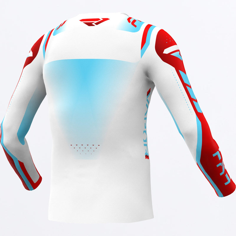 Chargez l'image dans la visionneuse de la galerie, VaporAIR_MXJersey_YTH_ScorchWhite_253311-_2001_back

