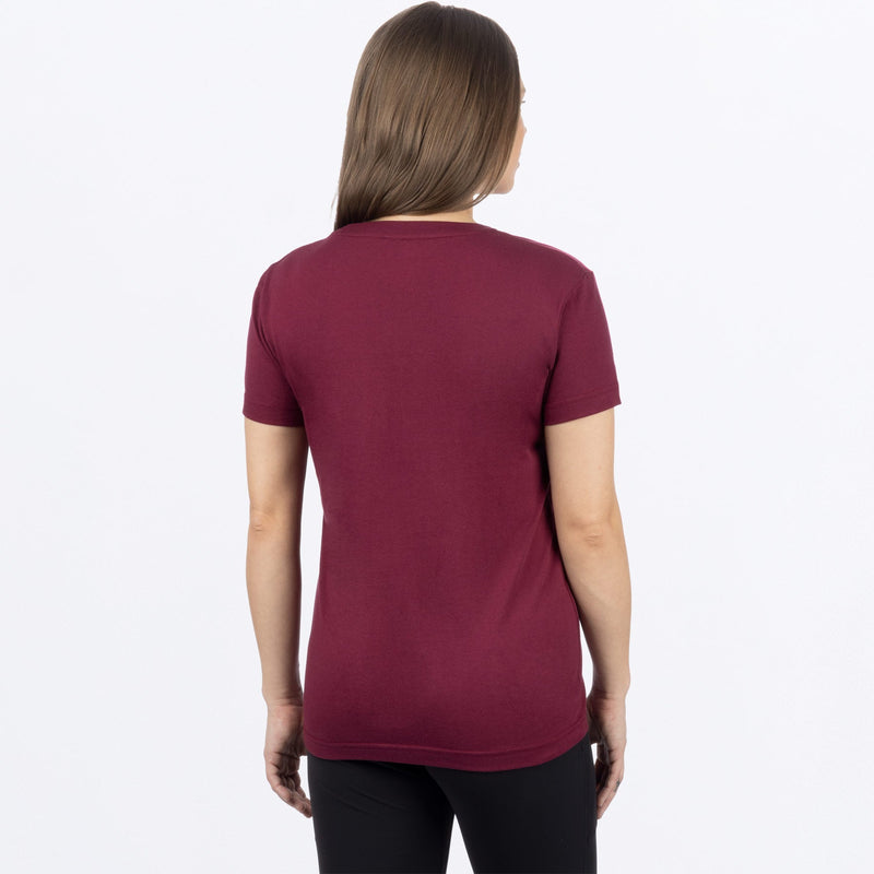 Chargez l'image dans la visionneuse de la galerie, WorkPocketPrem_Boyfriend_TShirt_W_Merlot_241416-_2700_back
