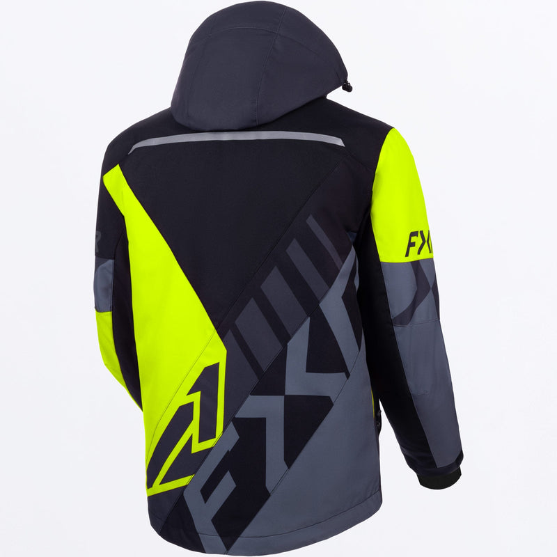Chargez l'image dans la visionneuse de la galerie, MColdCrossCX_Jacket_HiVisBlackGrey_SKU_260024-_6510_Extra
