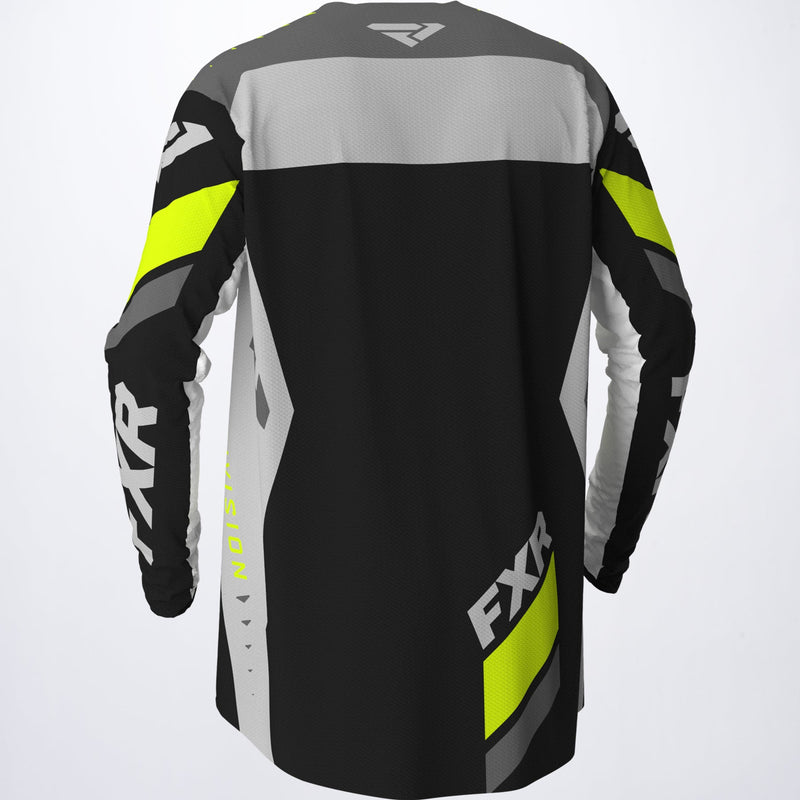 Chargez l'image dans la visionneuse de la galerie, Revo_Jersey_hi-VisBlackCharcoalWhite_203305-6510-Back
