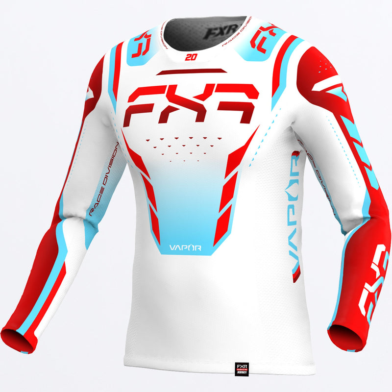 Chargez l'image dans la visionneuse de la galerie, CustomVapor_MXJersey_ScorchWhite_253331-_2001_front
