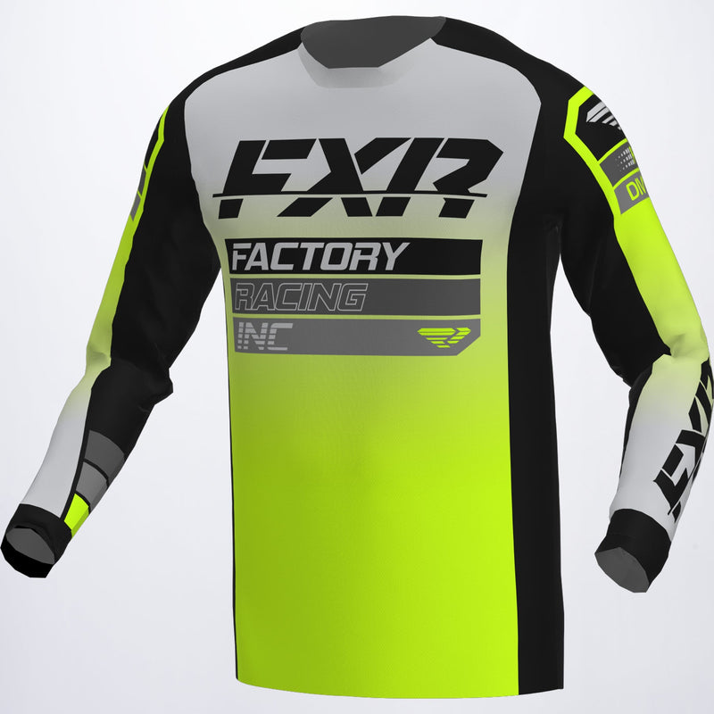 Chargez l'image dans la visionneuse de la galerie, Clutch_MXJersey_BlackGreyHiVis_233328-_1065_front

