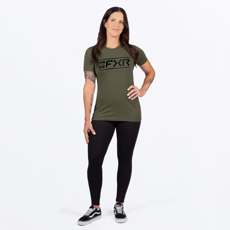 Chargez l'image dans la visionneuse de la galerie, WVictoryPremium_T-Shirt_ArmyBlack_SKU_262242-_7510_Extra1
