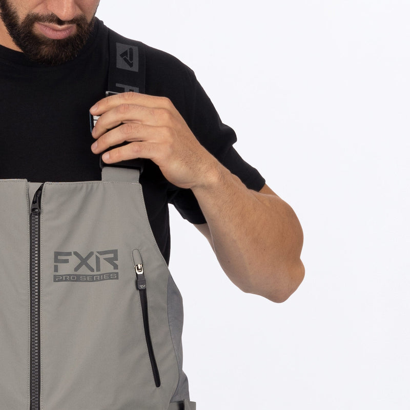 Chargez l'image dans la visionneuse de la galerie, MVaporProTri-LaminateBib_Pant_GreyChar_SKU_232104_0508_Extra1
