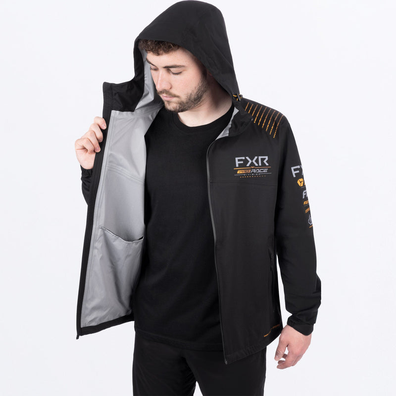 Chargez l'image dans la visionneuse de la galerie, MRaceDivision_TriLaminateJacket_BlackKash_SKU_260954-_1062_Extra2
