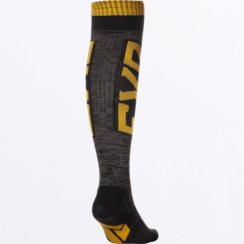 Chargez l'image dans la visionneuse de la galerie, Moto_Sock_BlackCharGold_261635-_1008_back
