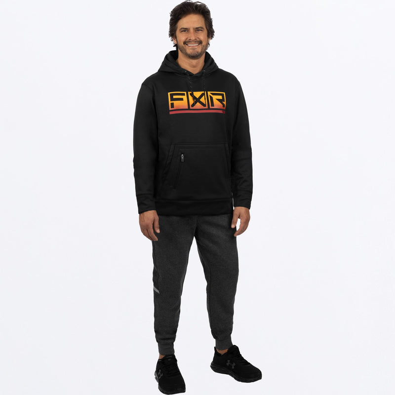 Chargez l'image dans la visionneuse de la galerie, PodiumTech_POHoodie_M_BlackFlame_232038-_1023_FrontFull
