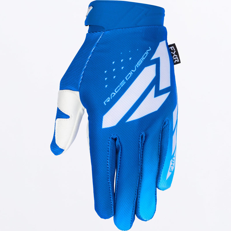 Chargez l'image dans la visionneuse de la galerie, ReflexMX_Glove_BlueWhite_SKU_263402-_4001_Front
