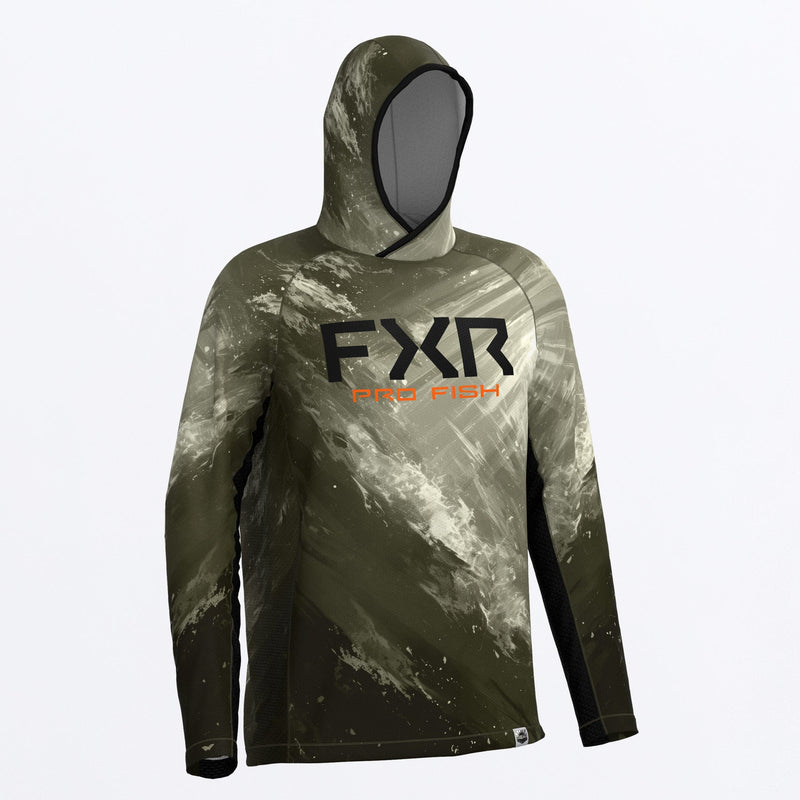 Chargez l'image dans la visionneuse de la galerie, DerbySwellAirUPF_PO_Hoodie_M_MossOrange_252098-_7930_side1
