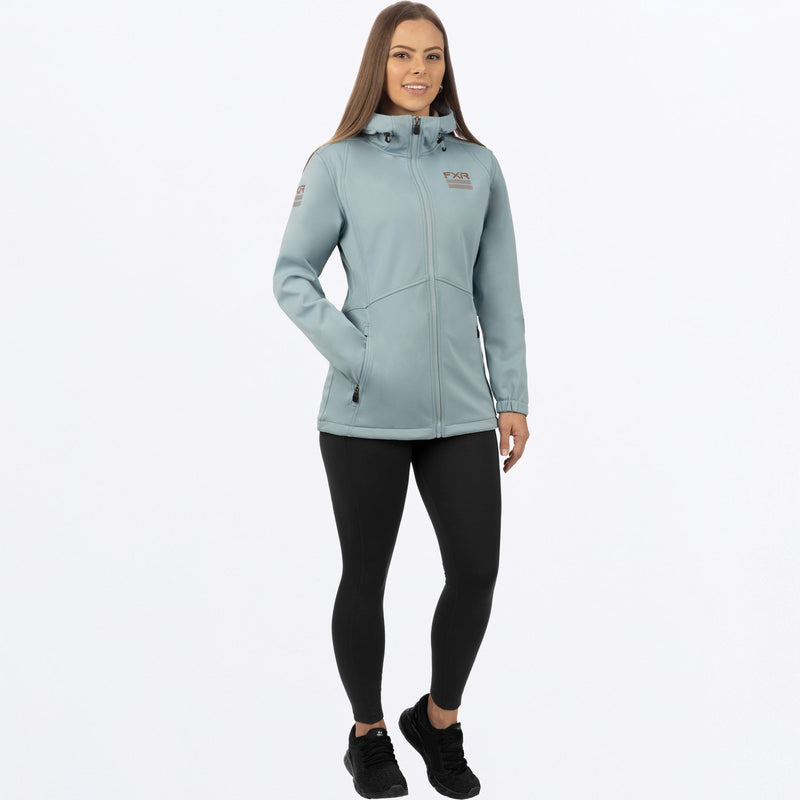 Chargez l'image dans la visionneuse de la galerie, Ridge_Softshell_Hoodie_W_LtSteelBlack_232200-_0310_frontFull
