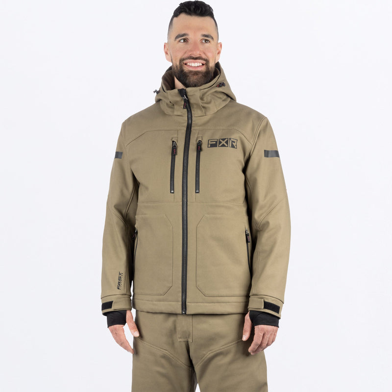 Chargez l'image dans la visionneuse de la galerie, UnisexTaskInsulatedCanvas_Jacket_Canvas_SKU_240934-_1500_Front
