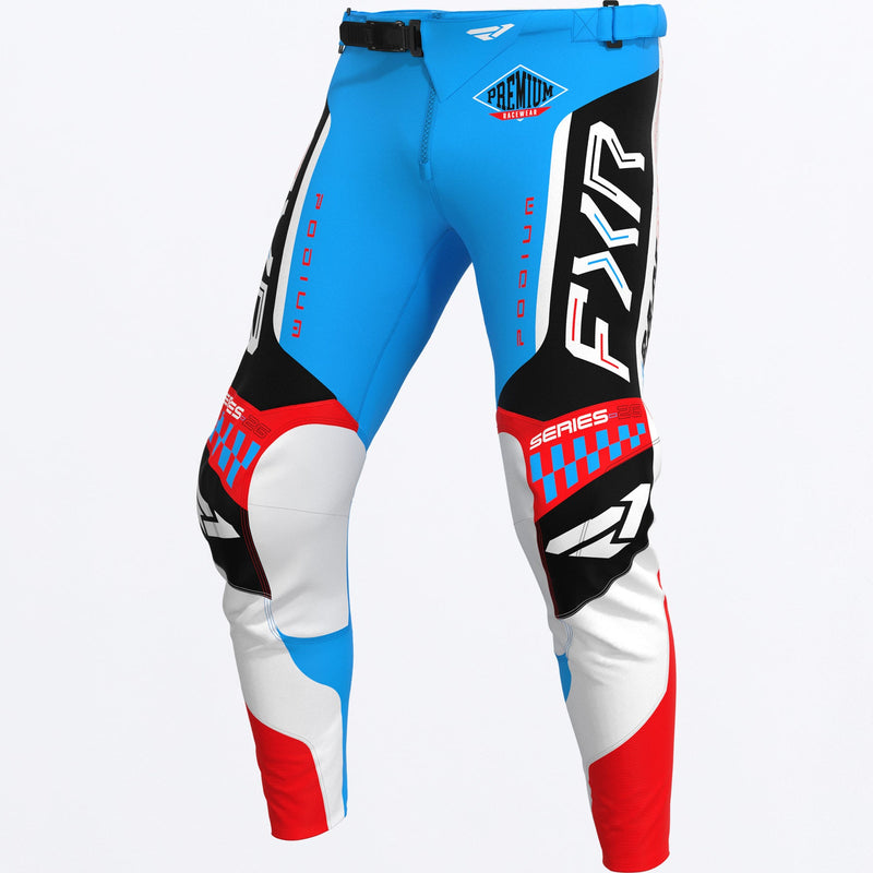 Chargez l'image dans la visionneuse de la galerie, PodiumGladiatorMX_Pant_CyanBlackRed_SKU_263372-_4210_Front
